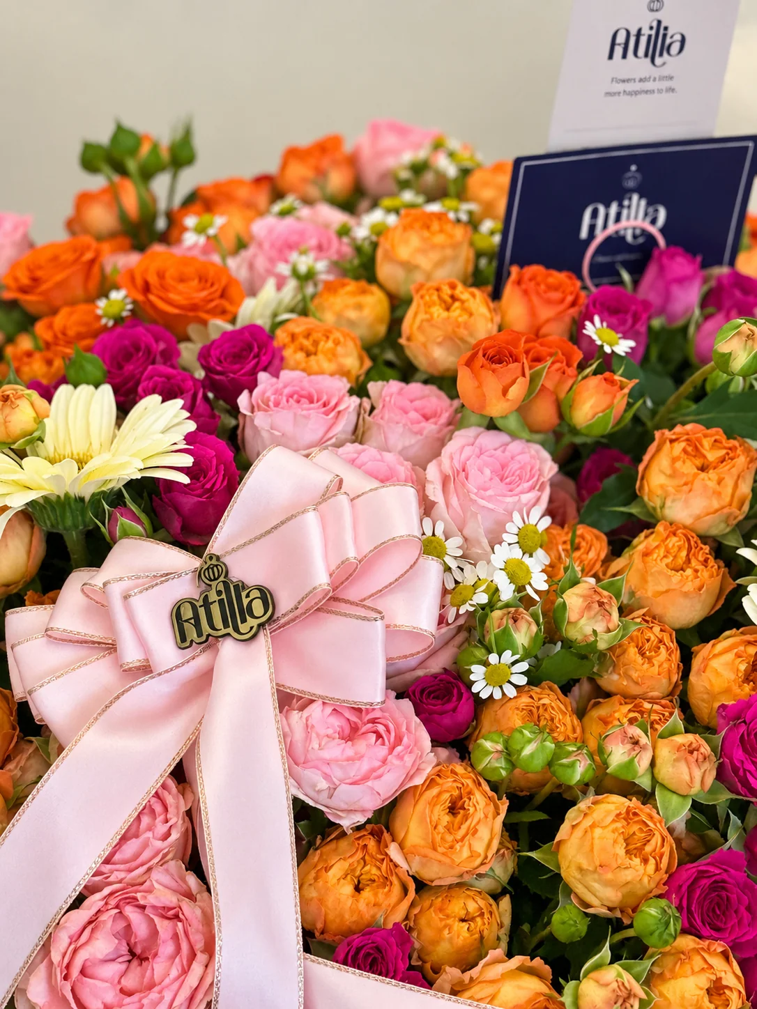 Atilla — Flowers up close